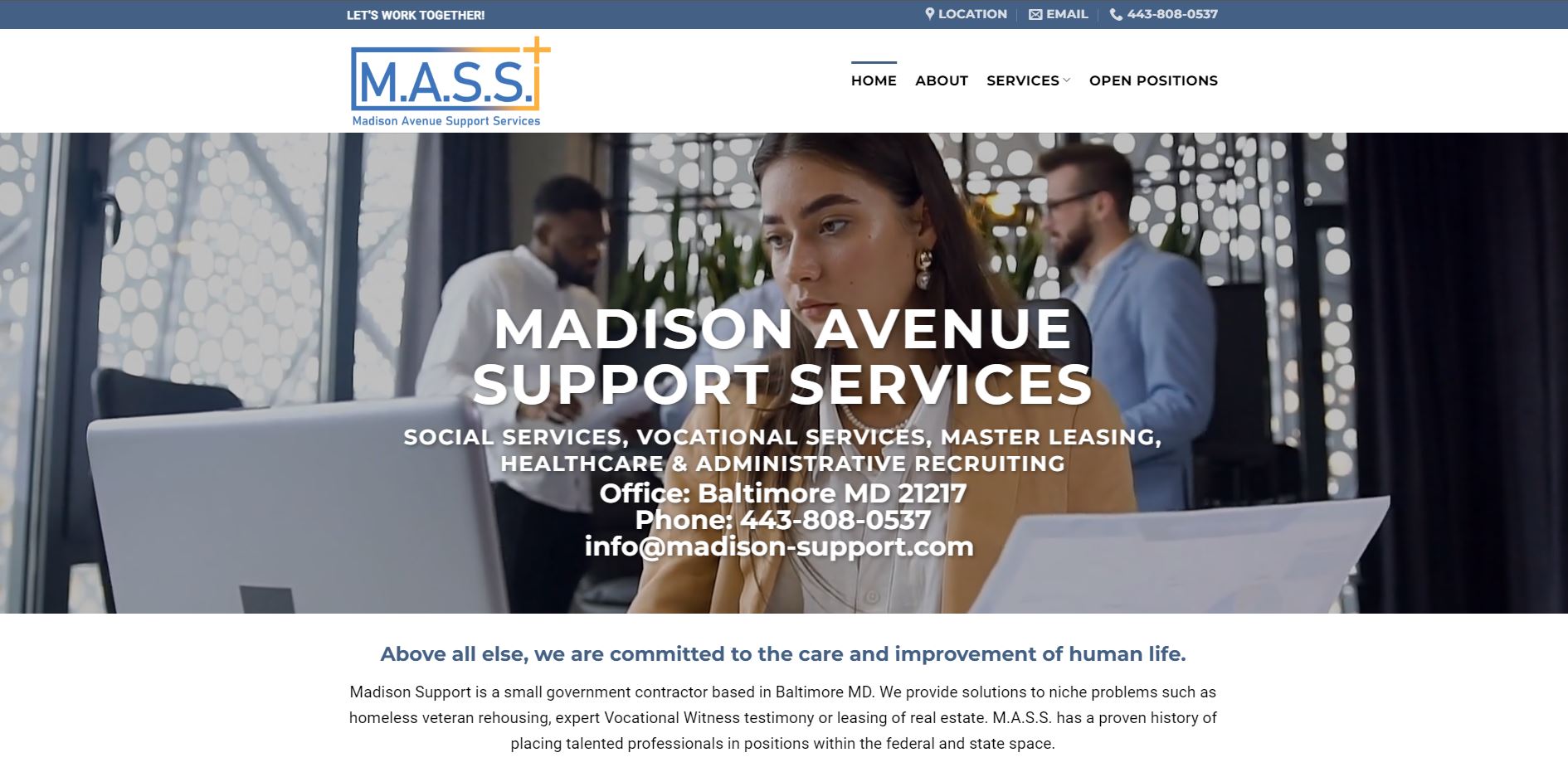 Madison Avenue Support Services